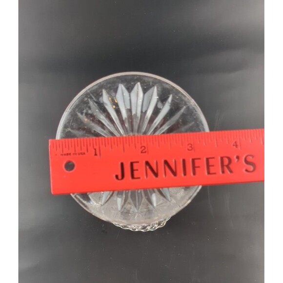 Vintage Brilliant Clear Cut Glass Bud Vase‎ 6" Crystal Flower Vase Decorative - Picture 8 of 9